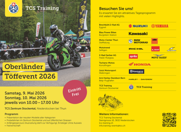 Flyer Oberländer Töffevent